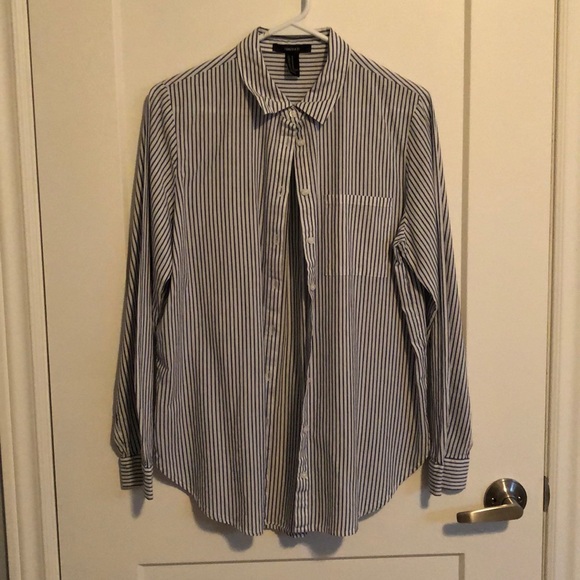 Forever 21 Stripped Shirt - Picture 1 of 4